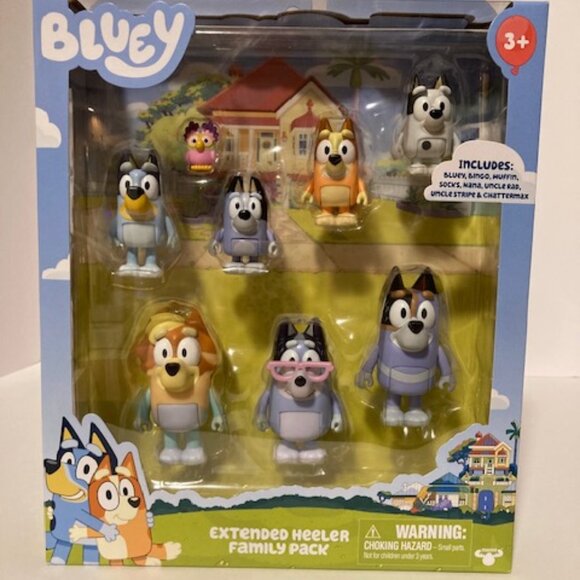 Bluey Extended Family Pack